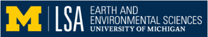 umich lsa earth dept logo